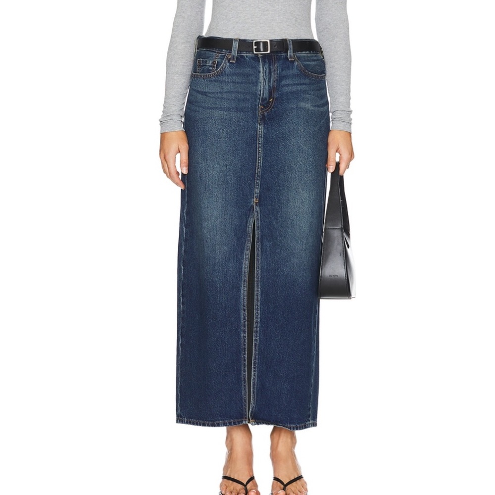 Levi’s Ankle Column Skirt in Wave Hello